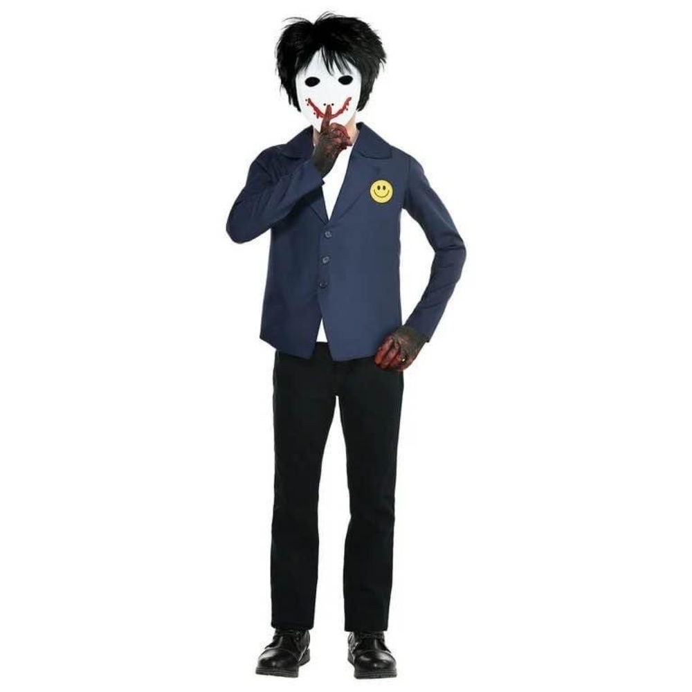 BRAND NEW boy youth creepy painter halloween costume size L 12-14